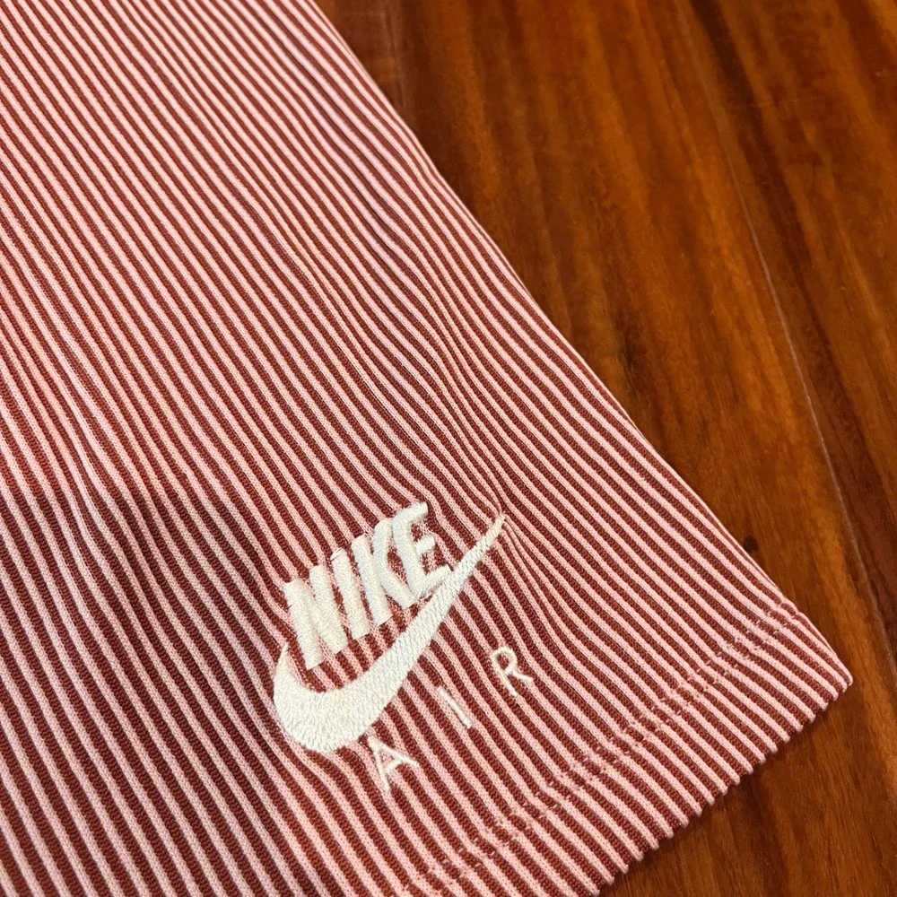 Nike Athletic Skirt Mini Air Rib Stripe Tight Fit Active Bodycon Stretch New M